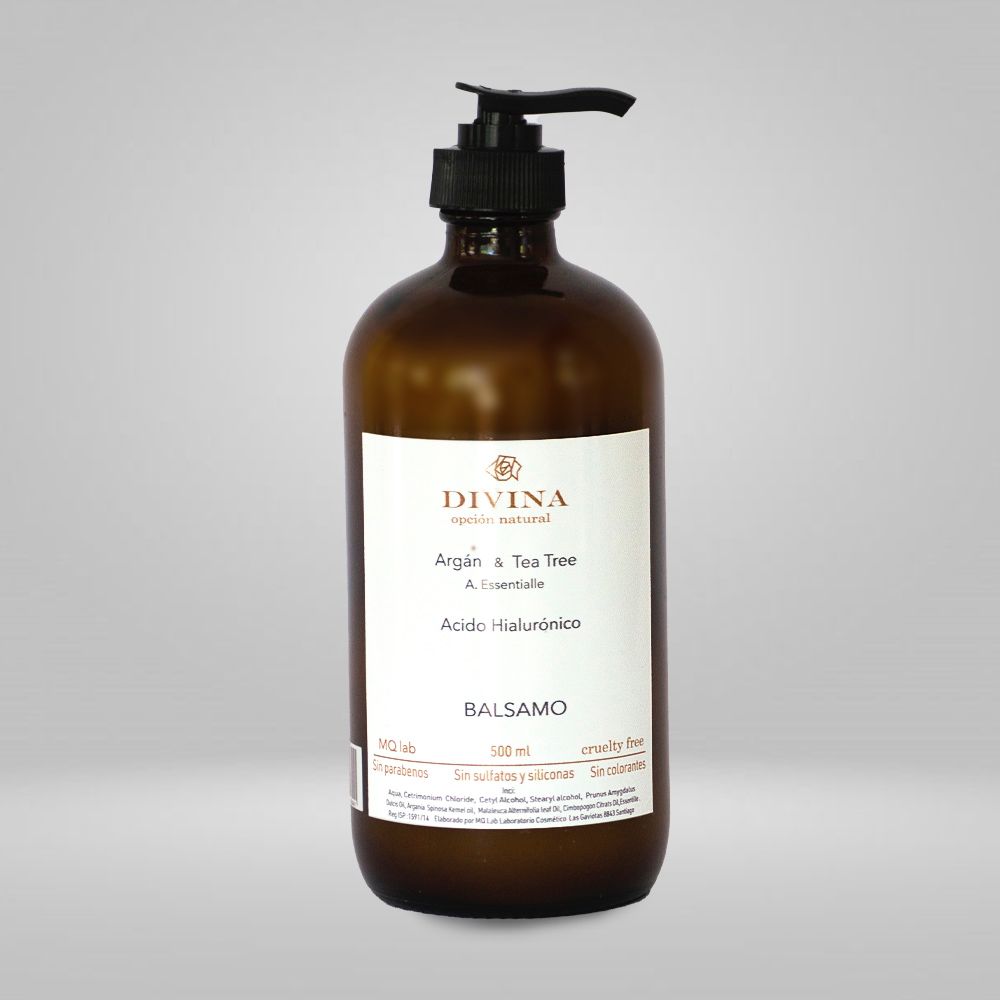 BALSAMO ARGAN & TEA TREE ACIDO HIALURONICO 500 ML