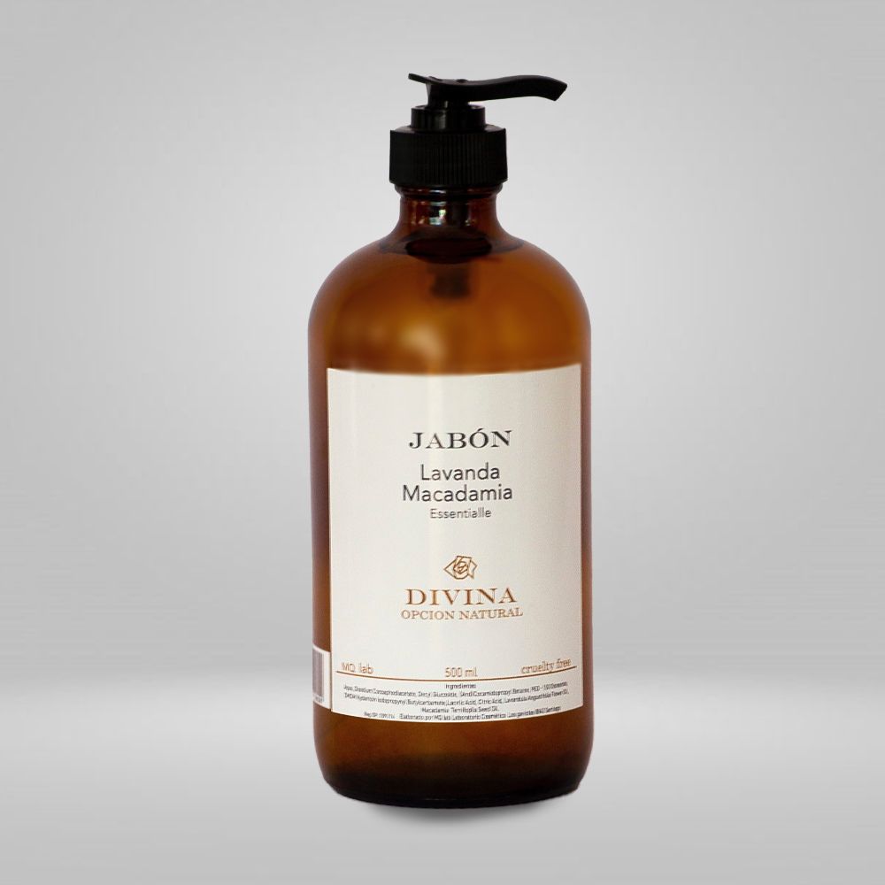 JABON DIVINA LAVANDA MACADAMIA 500 ML