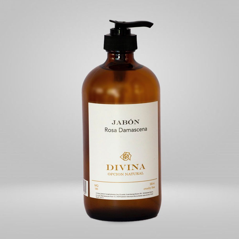 JABON DIVINA ROSA DAMASCENA 500 ML